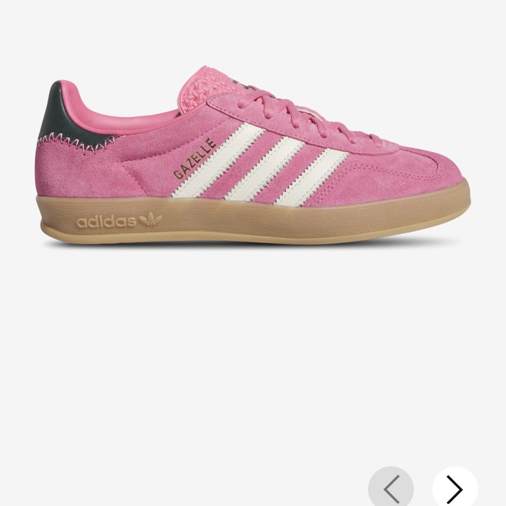 BNWT - ADIDAS GAZELLE ROSE AND GREEN SIZE 7.5
